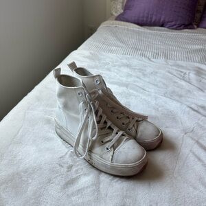 Target White High-Top Sneakers